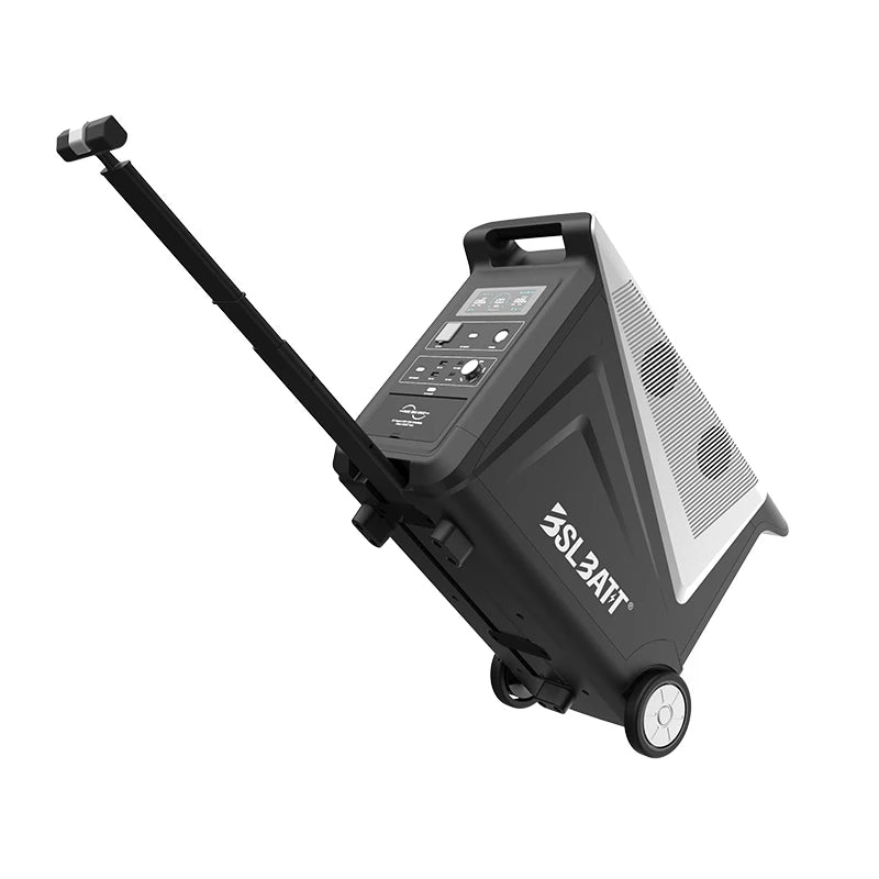 Portable Energy Storage System 3840Wh LiFePO4 Battery with Pure Sine Wave Inverter and MPPT Controller