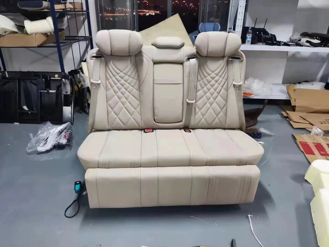 180 Degree Modified Car Seat Sofa Bed for RV, Van, Sprinter, Alphard, V-Class - Model RA01