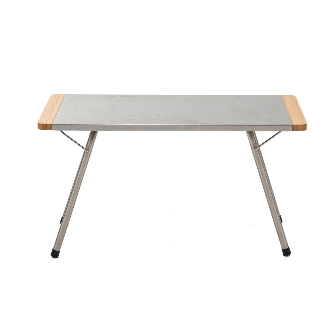 Multifunctional Folding Table - Stainless Steel Outdoor Camping Table, Portable and Foldable, 70x34x38cm
