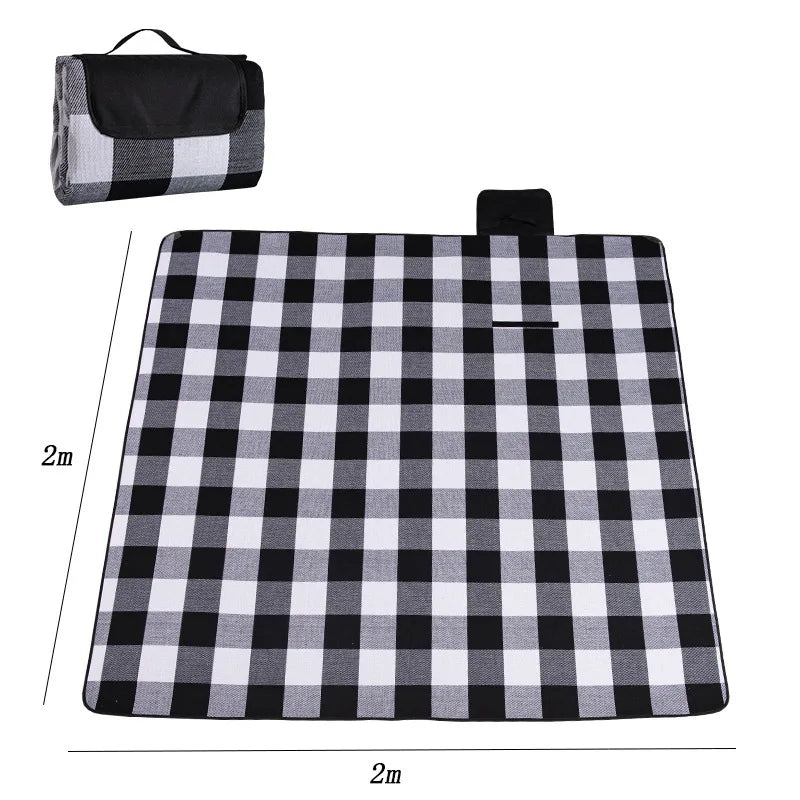 Waterproof Picnic Mat Sand Free Beach Blanket Foldable Outdoor Camping Blanket