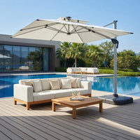 3x3m New Design Outdoor Sun LED Light Aluminum Frame Roman U
