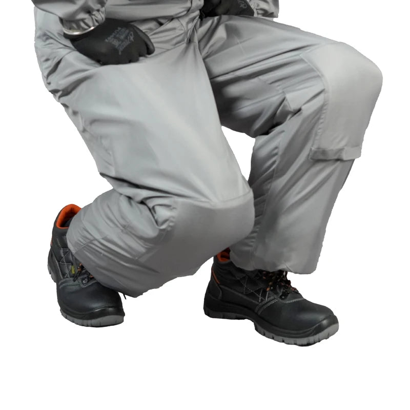 Safety Working Uniform Suit, Anti-static, Waterproof, Polyester, Blue, Size S-3XL, Model KR200