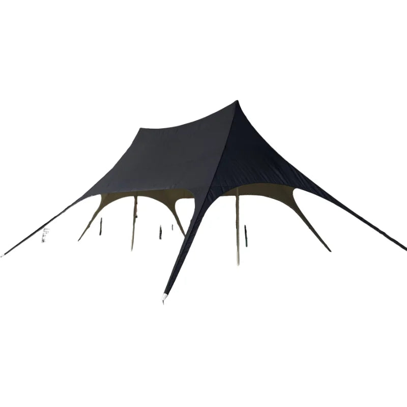 Waterproof Camping Tent with Aluminum Frame and Galvanized Steel Pipe for Outdoor Events and Parties