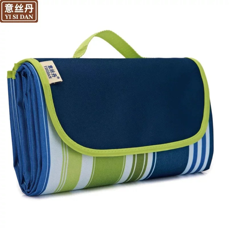 Portable Moisture-Proof Outdoor Picnic and Camping Mat, Rectangle Shape, Spring/Summer Use