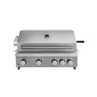 VTX-2921637 Commercial Food 304 Stainless Steel Outdoor Kitchen Modular L Shaped BBQ Island Home Prep Space Cooking Breakfast