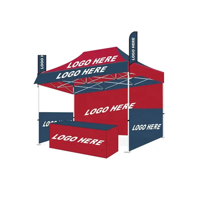Outdoor Pop Up Canopy Tent 3x6m Waterproof Foldable with Custom Logo Printing