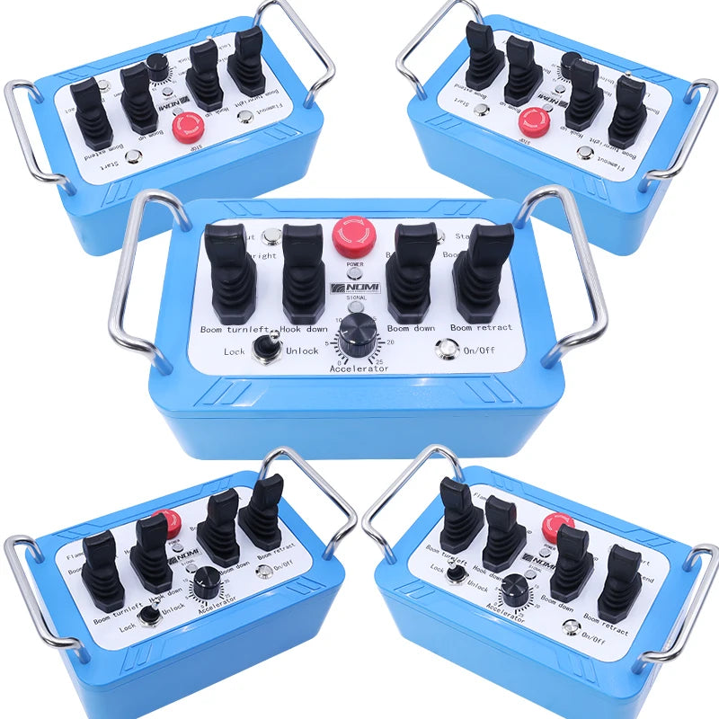 IP65 Waterproof Hydraulic Joystick Proportional Valve Remote Control Kit for Crane Loader Truck NM-002