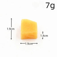KI liangpeng Simulation PVC fruit block Strawberry Hami melo
