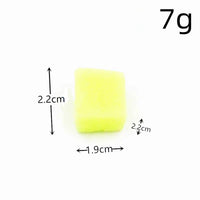 KI liangpeng Simulation PVC fruit block Strawberry Hami melo