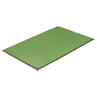 VTX-1923109 Double Folded Hiking Sleeping Mat Portable Tourist Self-inflating Pad Outdoor Camping Polyester Foldable Waterproof