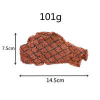 Artificial Steak Simulation Food  Cooked Roast Beef Meat Hom