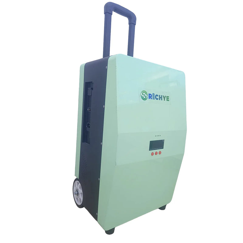 VTX-4789413 10KW Portable Power Station 10KWh Large Capacity High Bank LiFePO4 Trolley Movable Solar Generator RV Camping Outdoor