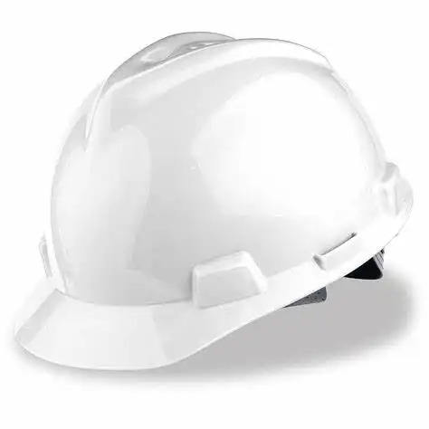 Msa v guard ce standard hdpe engineering construction safety helmet