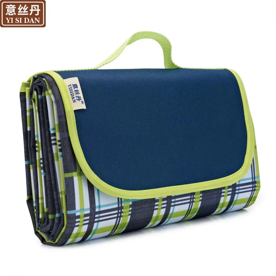 Portable Moisture-Proof Outdoor Picnic and Camping Mat, Rectangle Shape, Spring/Summer Use