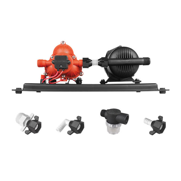 VTX-6302117 SEAFLO Portable Dc 12v Water Pump Pressure System Tank Marine RV Filtration Home Decor Gifting Patio Garden