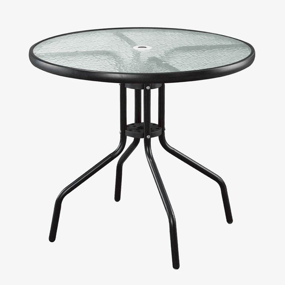 Portable Outdoor Camping Table and Chair Set for Garden Use, Metal, Iron, Modern Design