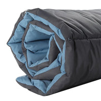 VTX-7580453 Travel Dog Mat Outdoor Pet Bed Waterproof Fabric Both Side . Car Carry Bag Handle Machine Washable Bedroom Living Room