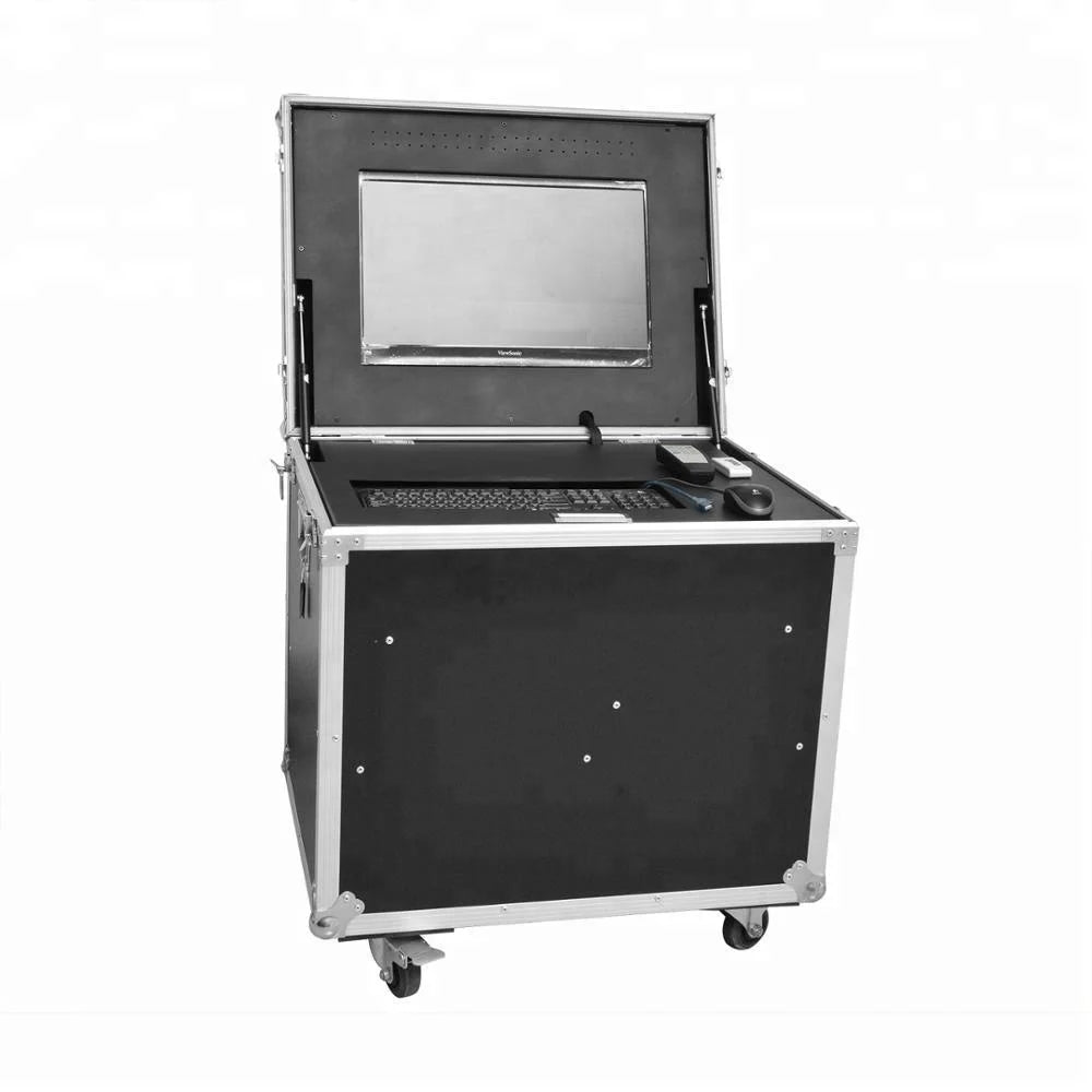 High-Performance Portable IP68 Waterproof Vehicle Surveillance System with 100W Auxiliary Light and Full Automatic Scanning