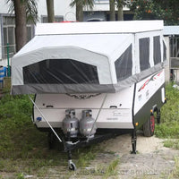 VTX-0988325 Off Road Travel Pop up Kit Camper Trailer Service Home Decor Gifting Patio Garden Centerpiece Relaxation Comfort