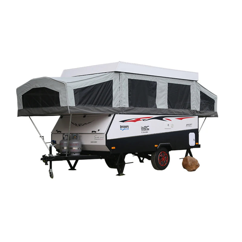 VTX-0988325 Off Road Travel Pop up Kit Camper Trailer Service Home Decor Gifting Patio Garden Centerpiece Relaxation Comfort