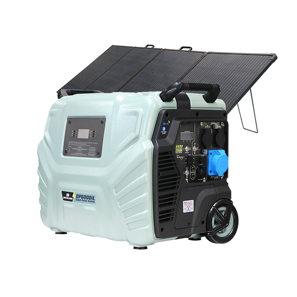 VTX-1381157 Portable 6000W Solar Generator 5KW Power Station 5000W Panel Battery Inverter 5500 Running Watts Home Decor Gifting