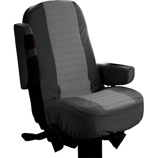 VTX-1152165 Classic Accessories RV Seat Covers Captain Seats Arm Rest Cover Heavy Duty Fabric Fit Style 23.5"W 23.5"H Bedroom