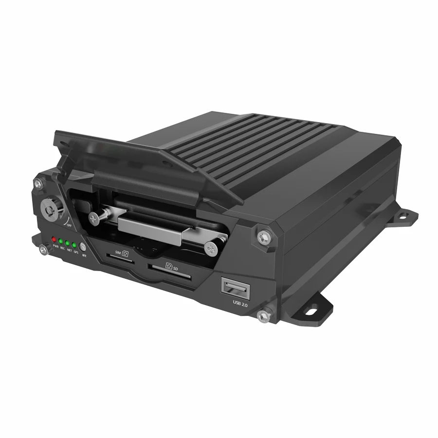 4 Channel Mobile Digital Video Recorder AS IM8604 with 1080P Resolution, 4G, WiFi, GPS, and AI Features