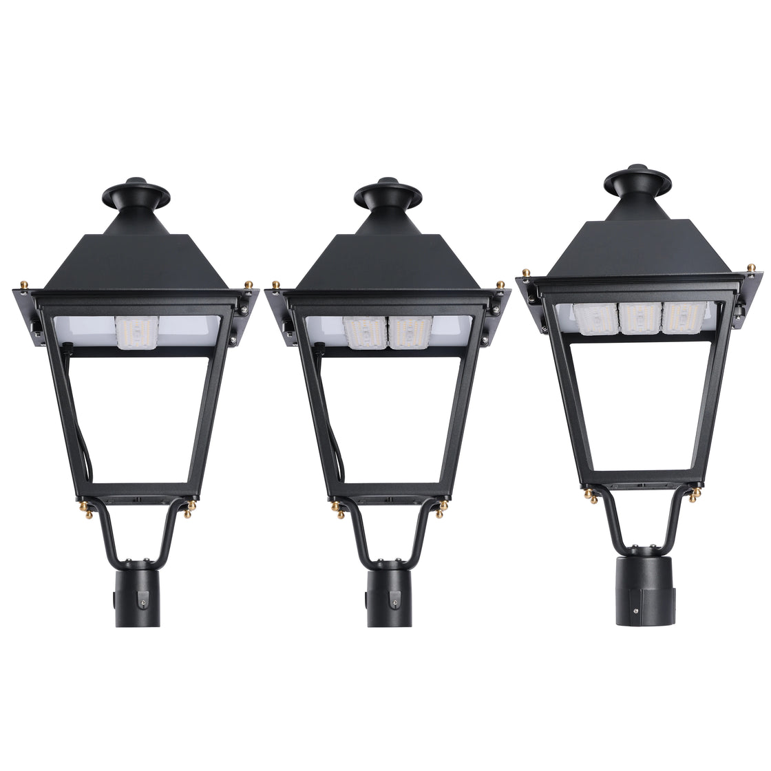 Vintage Style IP67 Aluminum Alloy LED Street Lamp for Outdoor Use, 10-Year Warranty, Warm White and Daylight Options