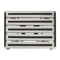 VTX-0890021 Aluminum RV Step Stool Adjustable Height Folding Platform Non-Slip Rubber Feet Supports up to 1500lbs Patio Garden