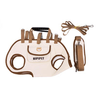 VTX-6714405 Outdoor Pet Breathable Portable Crossbody One-Shoulder Backpack Carrier Dog Harness Polyester Home Decor Gifting Patio