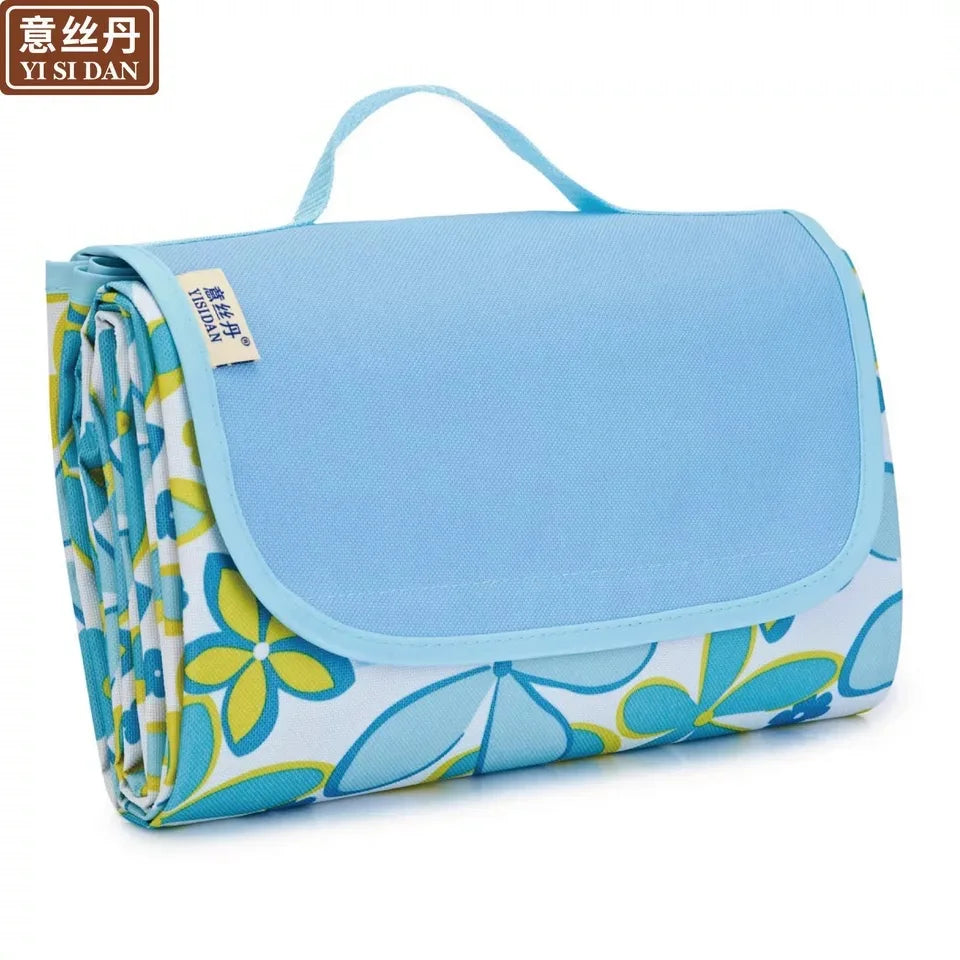 Portable Moisture-Proof Outdoor Picnic and Camping Mat, Rectangle Shape, Spring/Summer Use