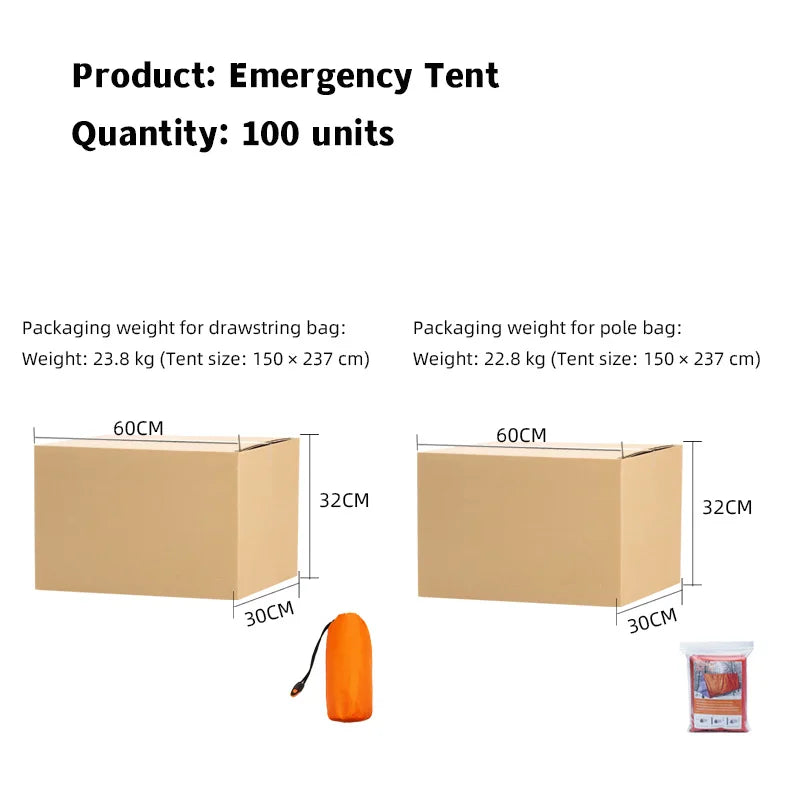 Outdoor Cold-Proof Moisture-Resistant Camping Tent for 1-2 Persons, Model GO-ET01, Nylon Fabric, Four-Season Use