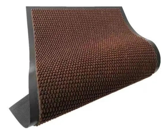 Outdoor PVC Floor Carpet Rug, High Absorbent Polyester, Non-Slip Entryway Mat, Rectangle Shape, Modern Style, 40x60cm, 45x70cm