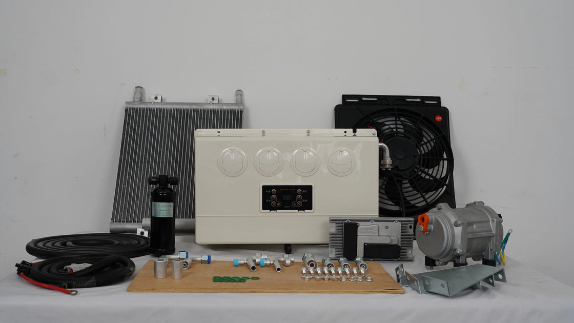 12V/24V Parking Cooler for RVs and Engineering Vehicles, Model AC SCHNITZER X6 E71, Size 595*570*345mm, New Condition