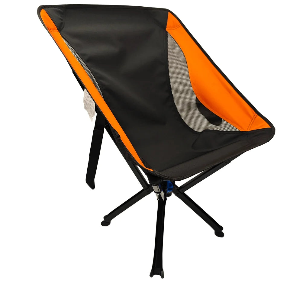 Folding Camping Chair, Aluminum Alloy, Portable Moon Chair, Quick Open, Lightweight, Outdoor Use, Model MC001A