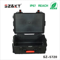 VTX-1316005 Heavy-Duty Plastic ABS Camping Case Travel Color Waterproof Hard Trolley 24.1 x 18.1 x 9.1 in Hiking Outdoor Picnic