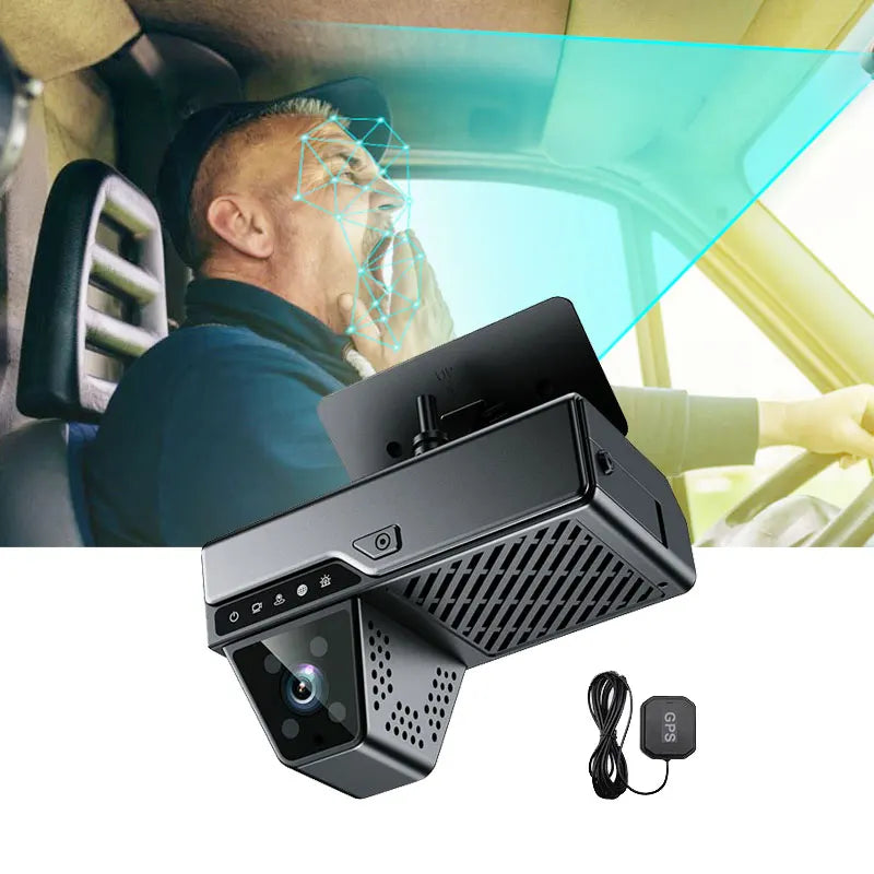 OBD II Diagnostic Tool with 4G LTE Dash Cam and GPS for Trucks and Buses