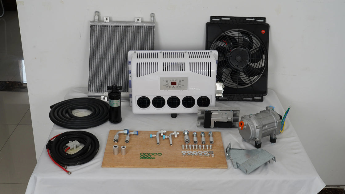 12V/24V Parking Cooler for RVs and Engineering Vehicles, Model AC SCHNITZER X6 E71, Size 595*570*345mm, New Condition
