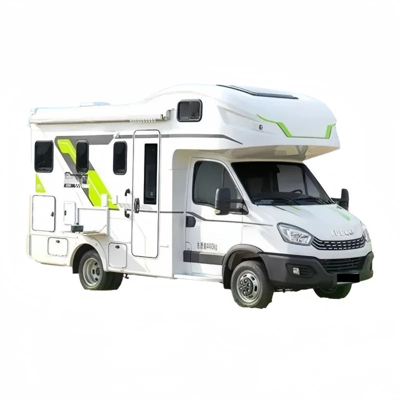 Customizable Luxury Motorhome Camper Truck 4x2 RV Off-Grid Travel Caravan with Full Equipment
