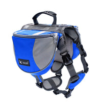 VTX-4387877 Adjustable Outdoor Hiking Pet Dog Backpack Oxford Material Zipper Solid Harness Carrier Travel Fashionable Comfortable