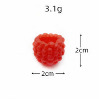 KI liangpeng Simulation PVC fruit block Strawberry Hami melo