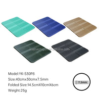 VTX-3609765 Outdoor Folding Aluminum Film XPE Foam Seat Cushion Hiking Camping Colorful Sitting Mats Portable Foldable 15.8 x 11.8