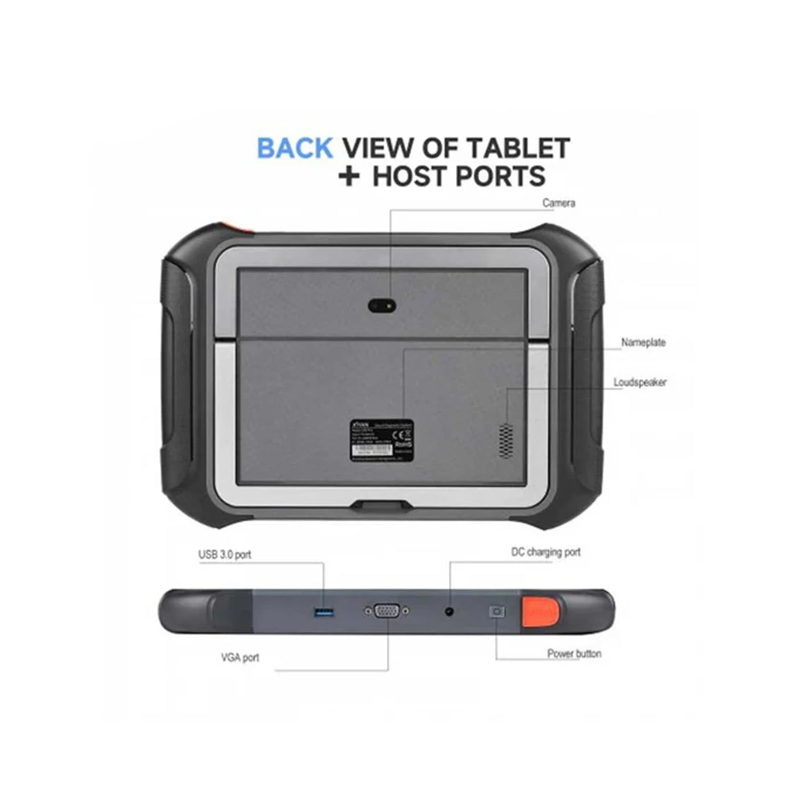 XTOOL D9S Pro Car Diagnostic Tool with ECU Programming, 45+ Services, OBD, USB, LCD Display