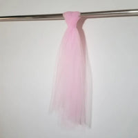 Swiss Dot Tulle Chair Sashes Organza Chair Back Bow Sheer Ya