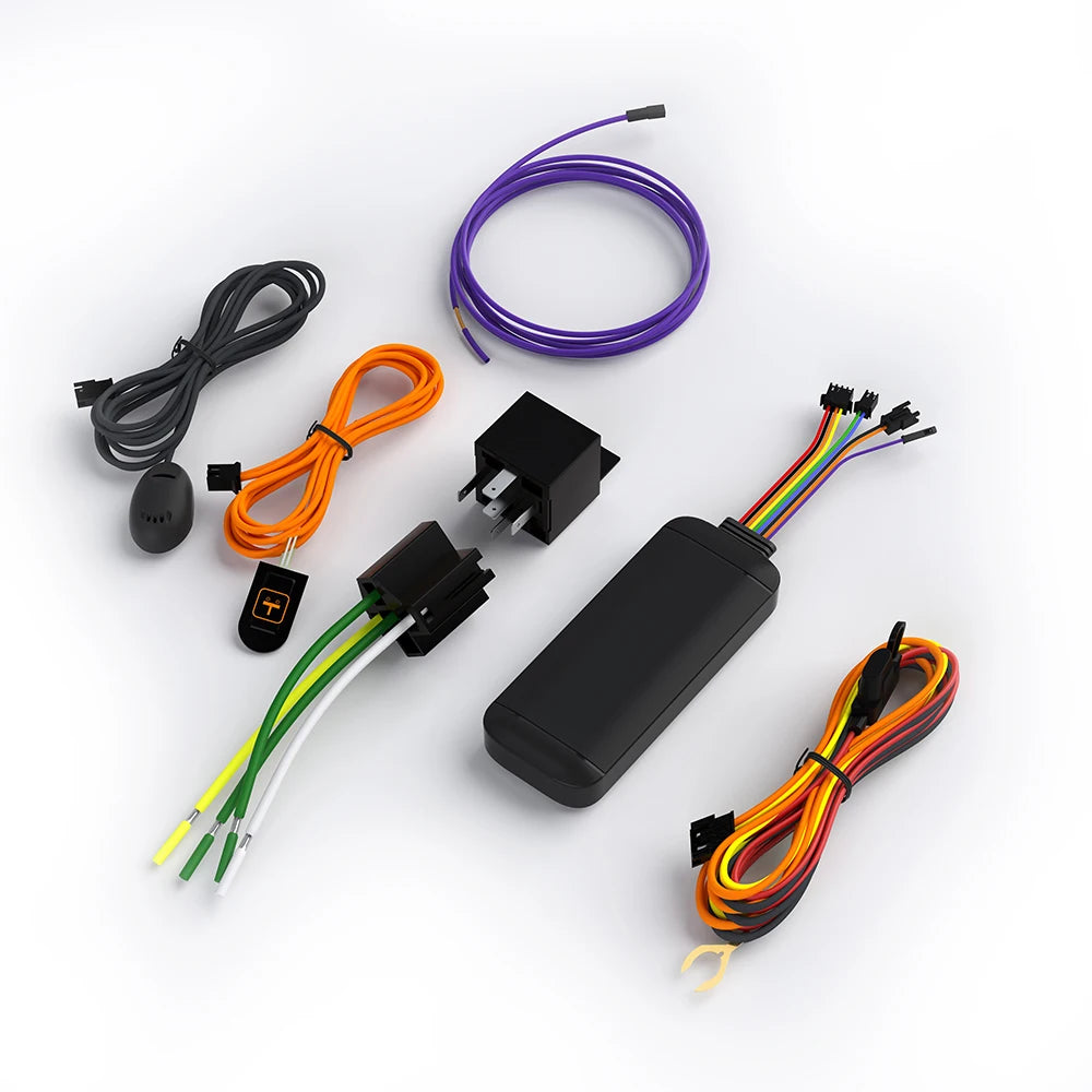 Smart GPS Vehicle Tracker with Anti-Jammer and Beidou/AGPS Positioning Systems, Model VT08D