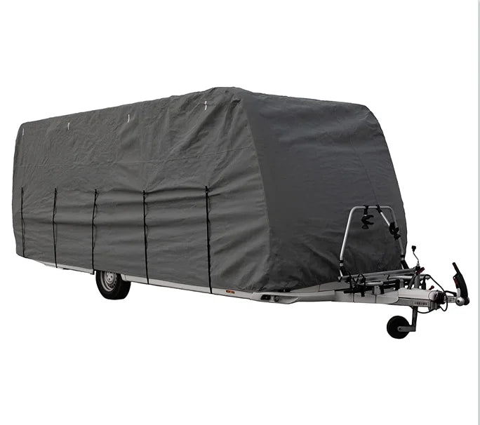 Travel Trailer Cover, 5-Layer Non-Woven Fabric, UV Protection, 246 x 102 x 104 inches