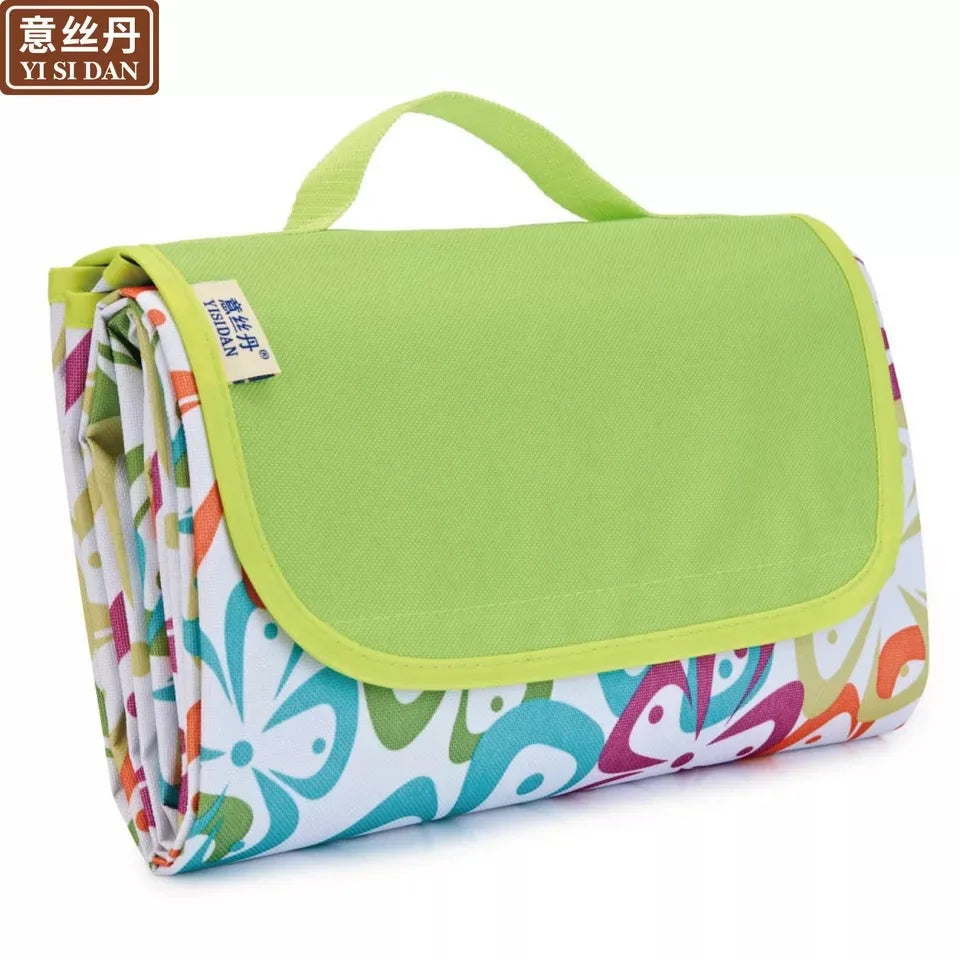 Portable Moisture-Proof Outdoor Picnic and Camping Mat, Rectangle Shape, Spring/Summer Use