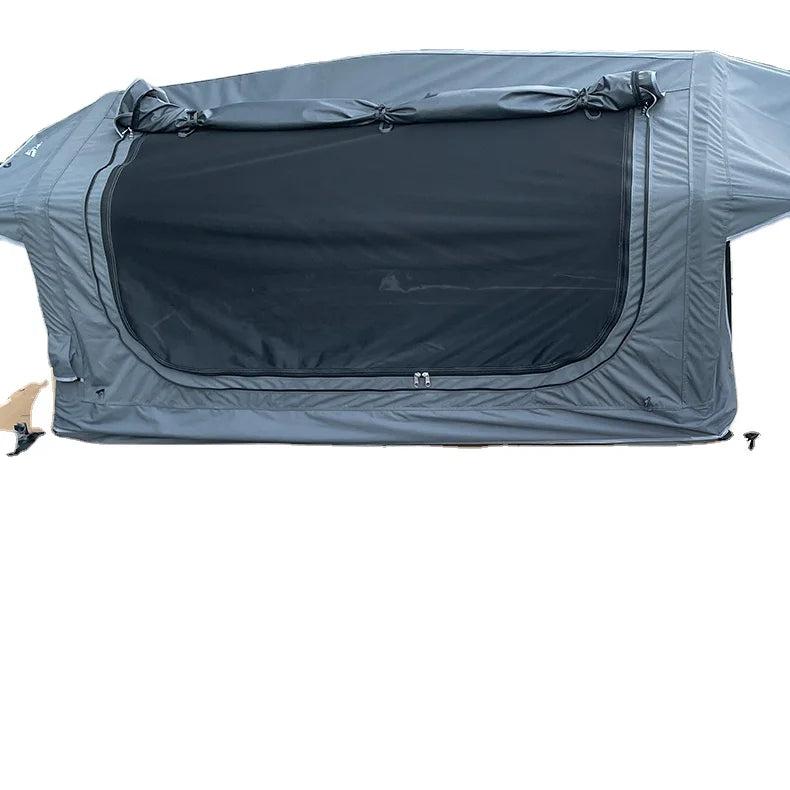 Inflatable Camping Tent with Sleeping Bag, 280g Polyester Cotton, Four-Season, Quick Automatic Opening, Waterproof