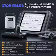 XTOOL X100 MAX2 Key Programmer and Bi-Directional Scanner for Universal Vehicle Diagnostics