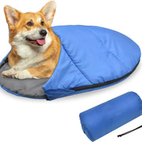 VTX-7645989 Dog Sleeping Bag Pet Bed Comfortable Washable Portable Camping Hiking Polyester, Fabric, Cotton Outdoor Travel Picnic